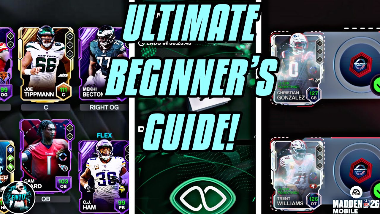 ПОЛНОЕ РУКОВОДСТВО ДЛЯ НАЧИНАЮЩИХ ПО MADDEN MOBILE 26! Madden Mobile 26