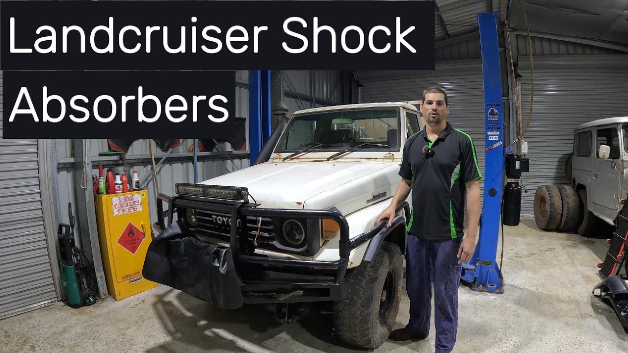How to Replace Shock Absorbers, Toyota Landcruiser HZJ75