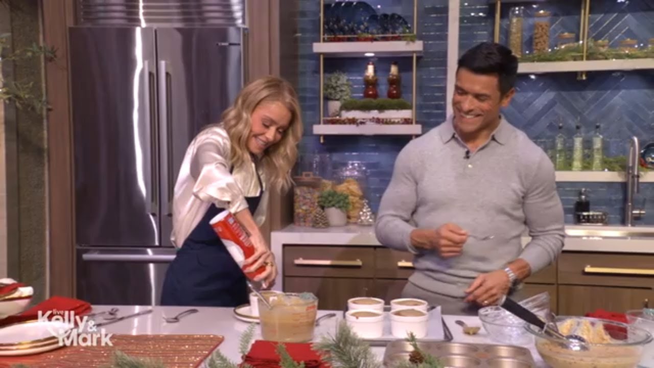 Kelly Ripa's Figgy Pudding Recipe