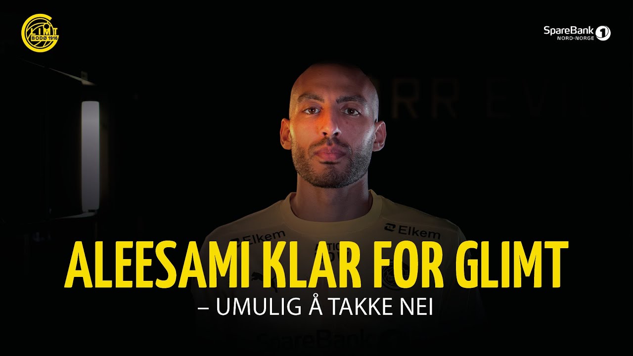 Haitam Aleesami klar for Glimt: – Umulig å takke nei