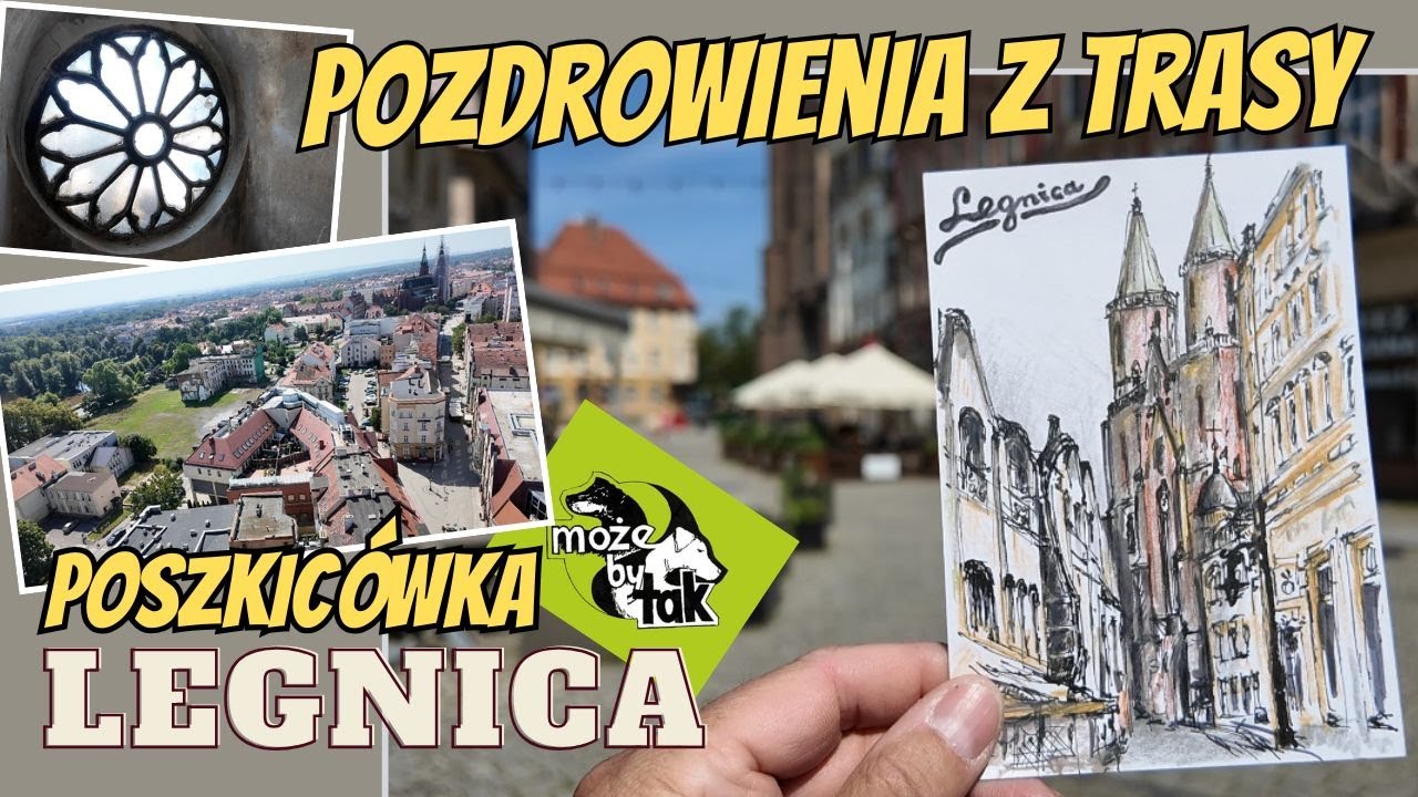 (203) #poszkicowka LEGNICA #konkurs. Wchodzimy na wieżę kościoła. Urbansketching w Legnicy