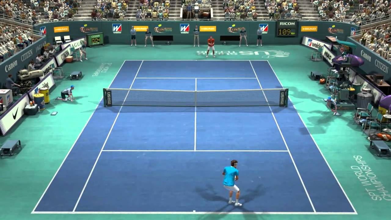 Virtua Tennis 4  PC Gameplay HD Nadal vs Federer