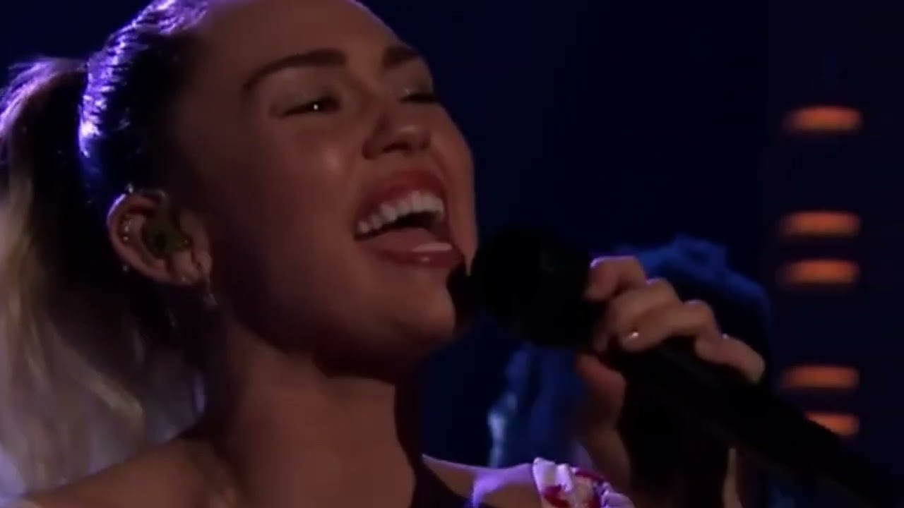 Miley Cyrus - Inspired (Live at Jimmy Fallon) 2017