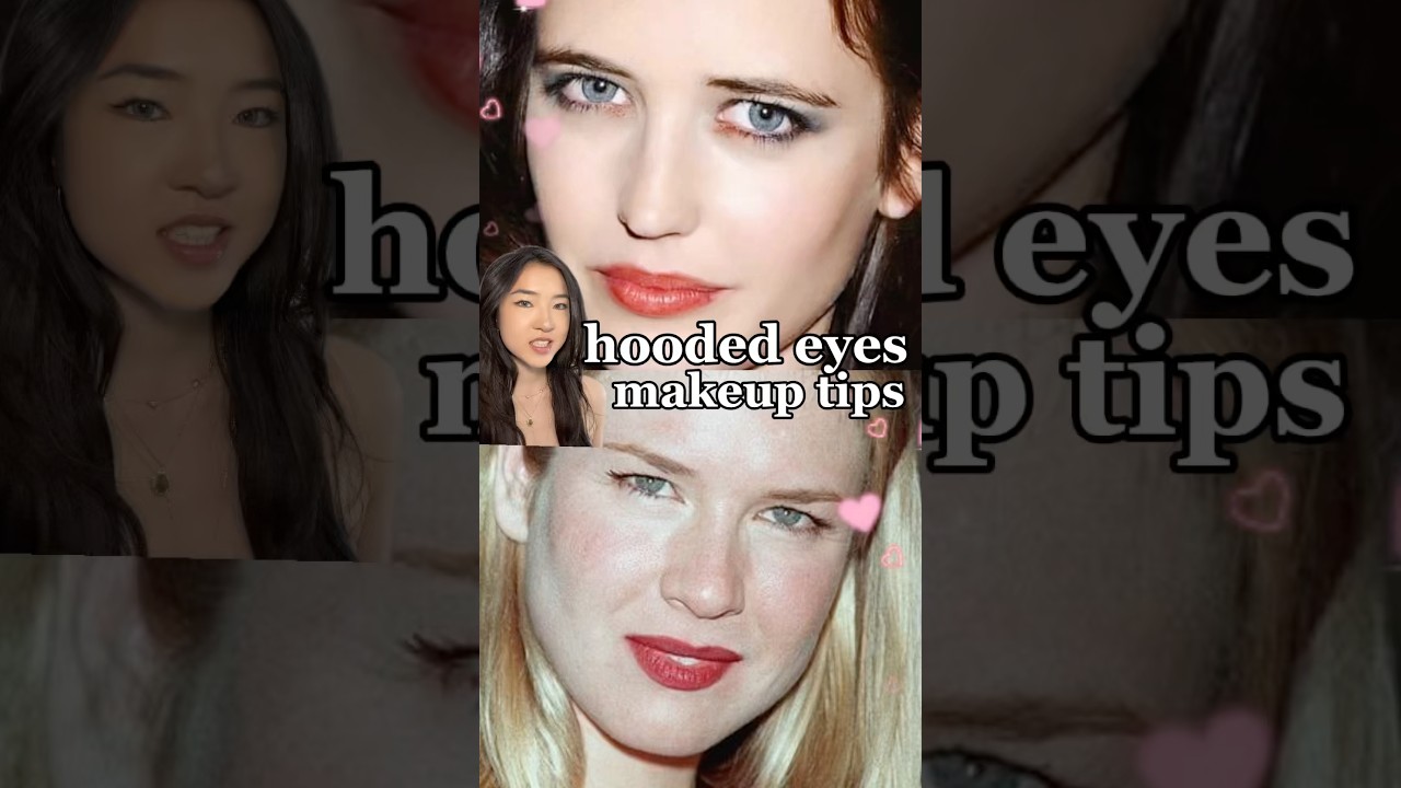 Hooded eyes makeup tips ✨#makeuptips #beauty #styleguide #styletips #beautytips #makeup #eyemakeup