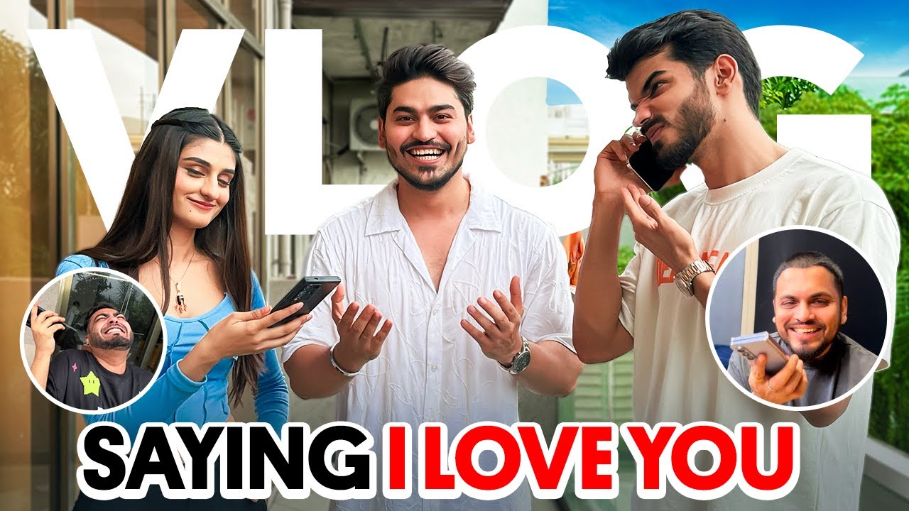 I CHALLENGED Them To Say I LOVE YOU 😅 - VLOG