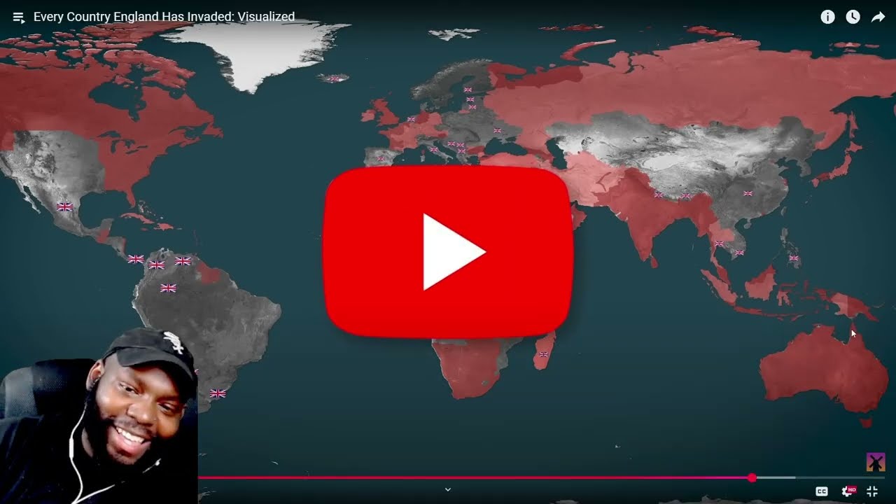 CHICAGO DUDES REACTION TO Every Country England Has Invaded: Visualized