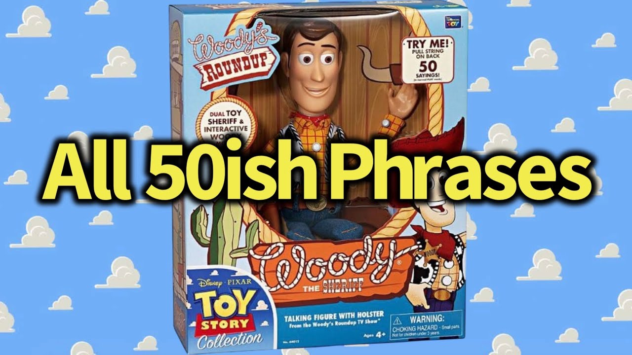 Все 50 фраз из коллекции «История игрушек» Вуди