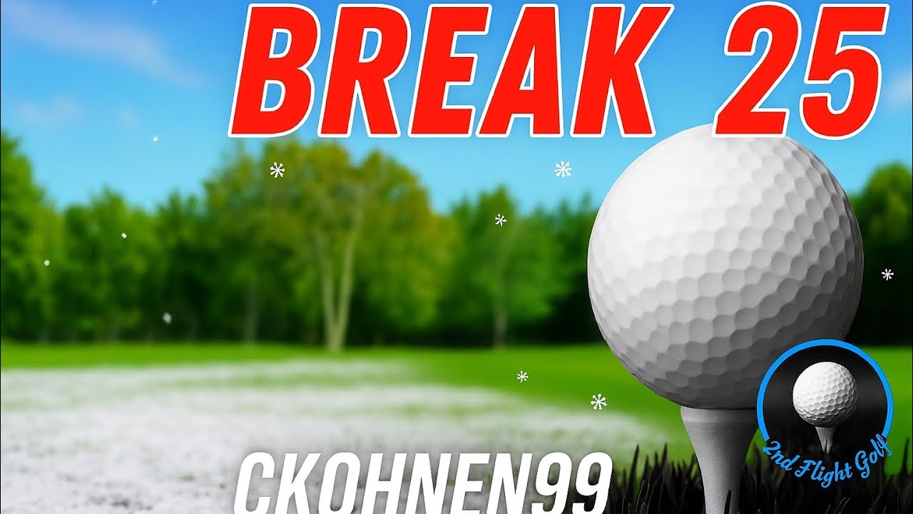 Break 25 Ep 7 “Under the Lights” Gilded Dunes Special guest Chris and Adam #simgolf #gspro 
