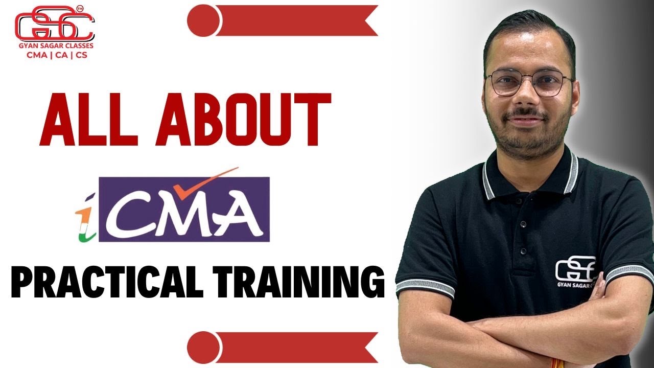 ALL ABOUT CMA PRACTICAL TRAINING BY DR. SHIVAM GUPTA | GYAN SAGAR CLASSES 