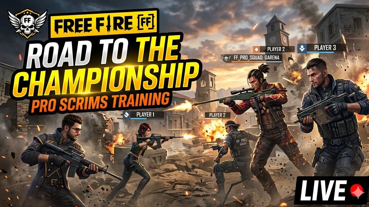 Pro Scrims Training: Road to the Championship #freefire #gaming #shorts #video #viral #trending