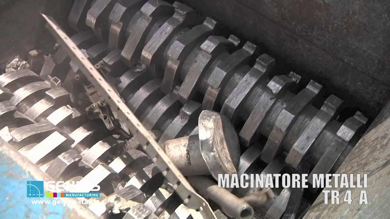 GENIUS SRL MACINATORE METALLI