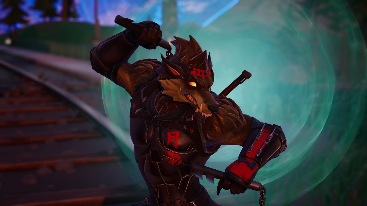 War Wolf Dire | Fortnite CH6S4 Showcase Gameplay