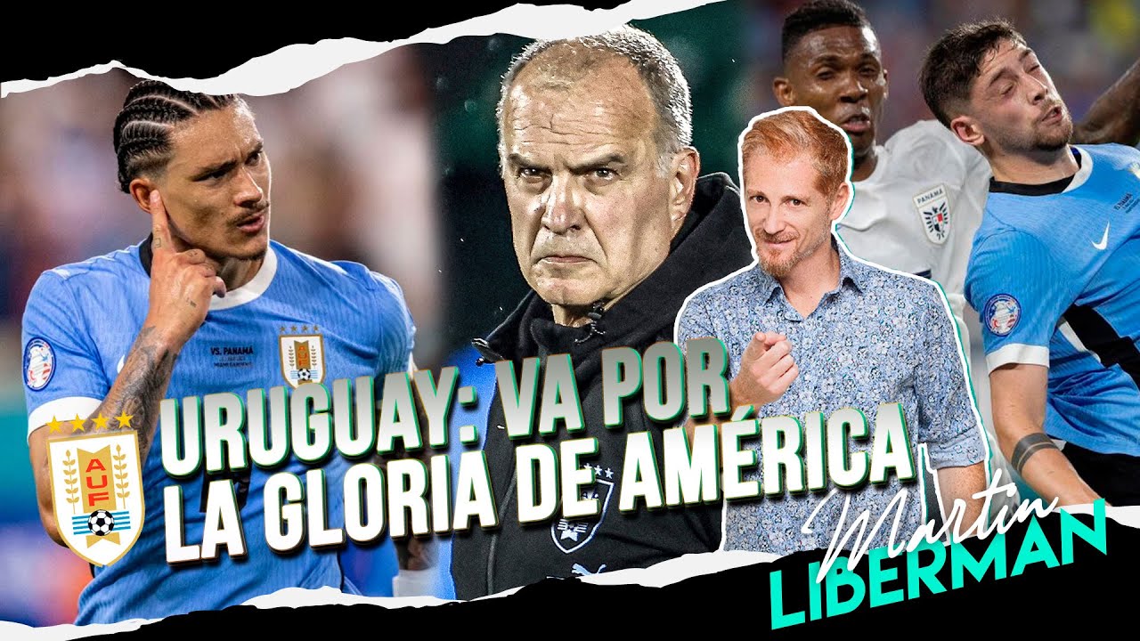 La celeste 🇺🇾 sufrió en el 2do tiempo pero terminó ganando 3 a 1 #CopaAmérica #Uruguay #Bielsa