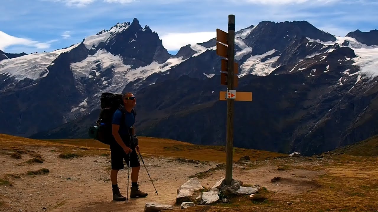 Trek v Dauphinských Alpách