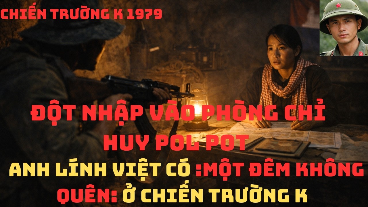 Đột Nhập Vào Phòng Chỉ HUY  NỮ PÔN PỐT  _LÍNH VIỆT CÓ 1 ĐÊM KHÔNG QUÊN ) Ở Chiến Trường k