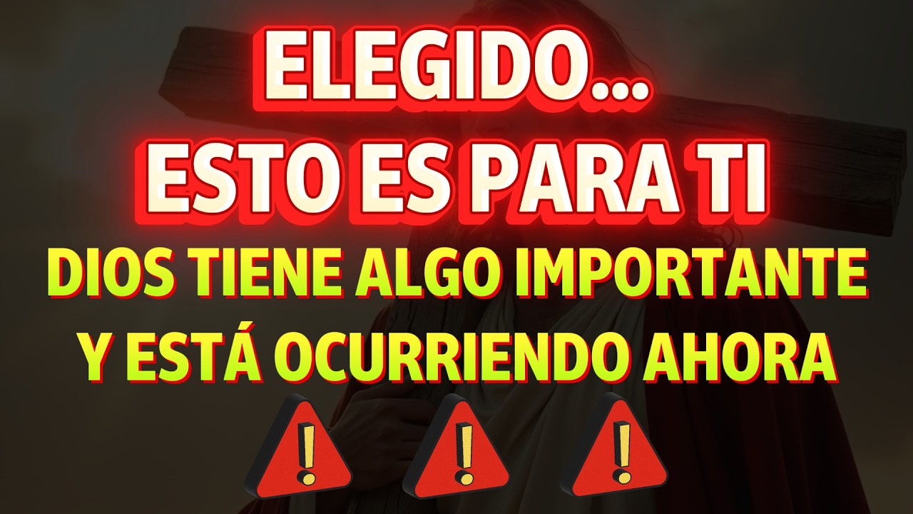 Elegido&hellip; esto es para TI. Dios tiene algo IMPORTANTE y est&aacute; ocurriendo AHORA