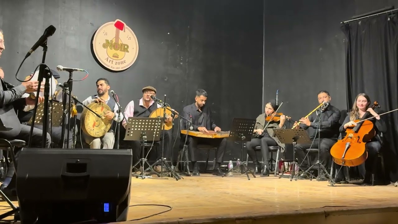 غنيلى شوي شوي ( غزوان زعيم )  من حفل ليلة الشيخ زكريا احمد قياده طارق بشير 