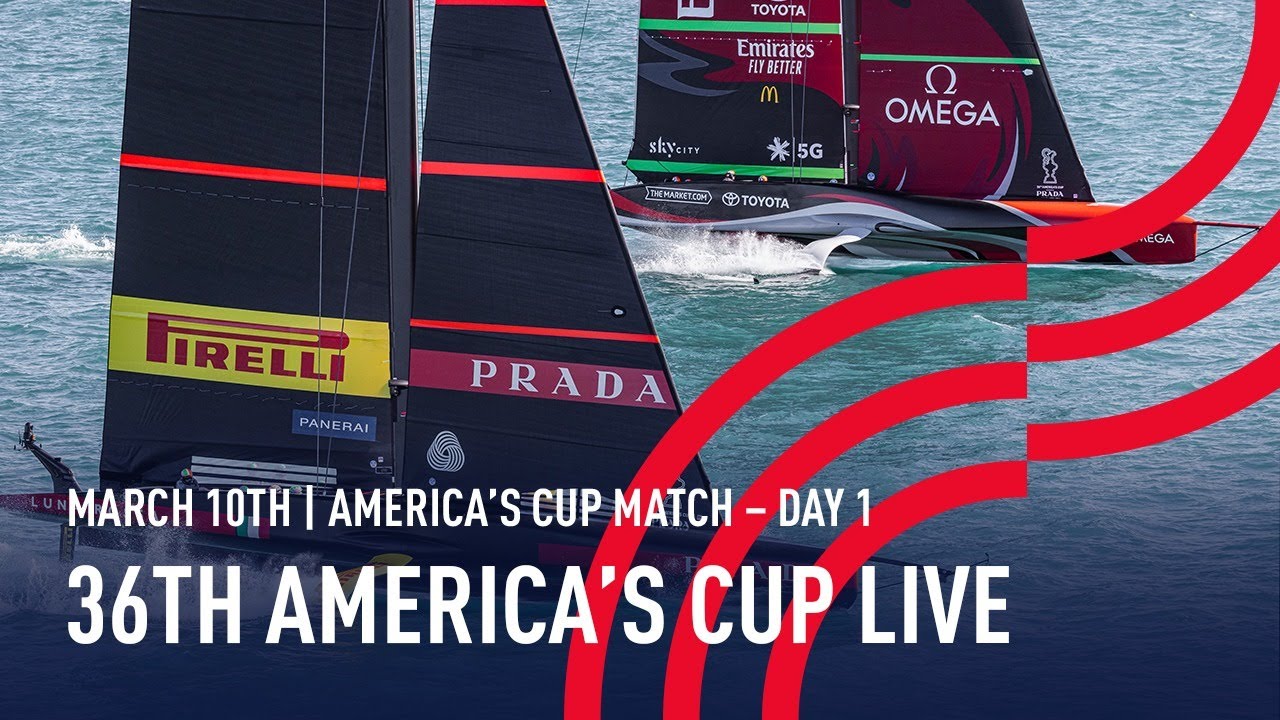 Day 1 Full Race Replay | The 36th America’s Cup Presented by PRADA