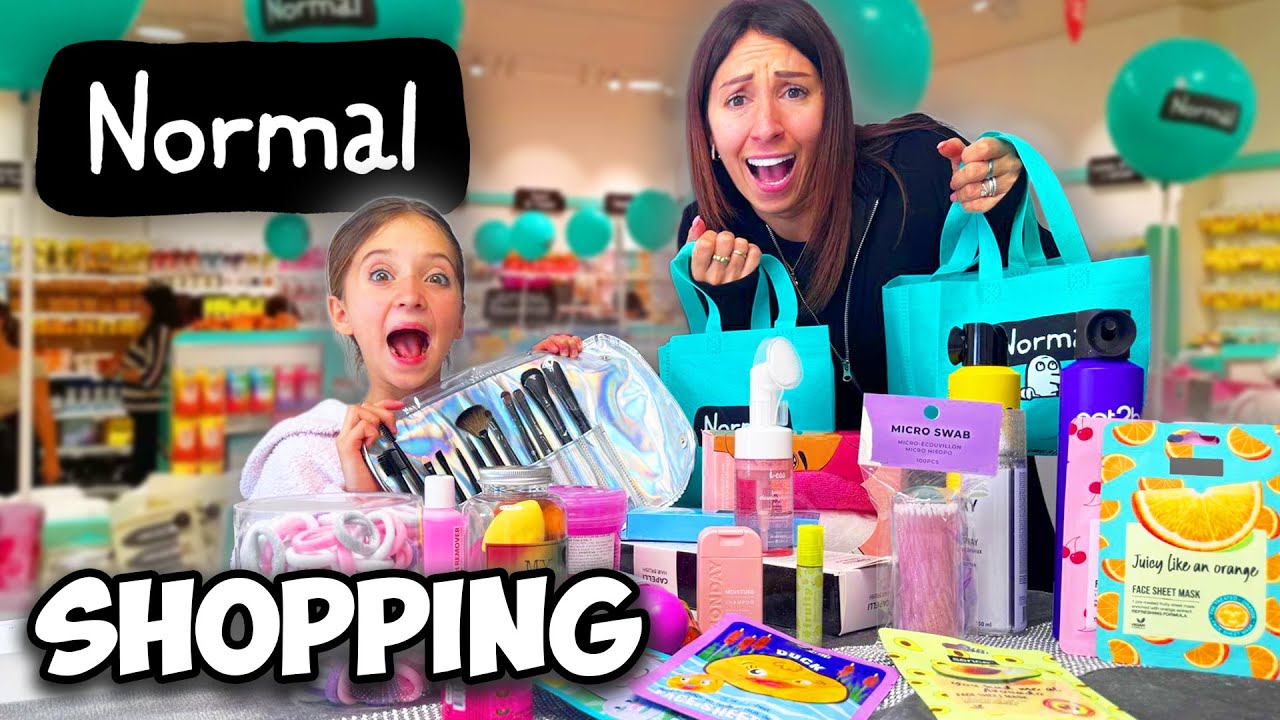 ANDIAMO A FARE SHOPPING DA NORMAL PER LA PRIMA VOLTA! VLOGVI!