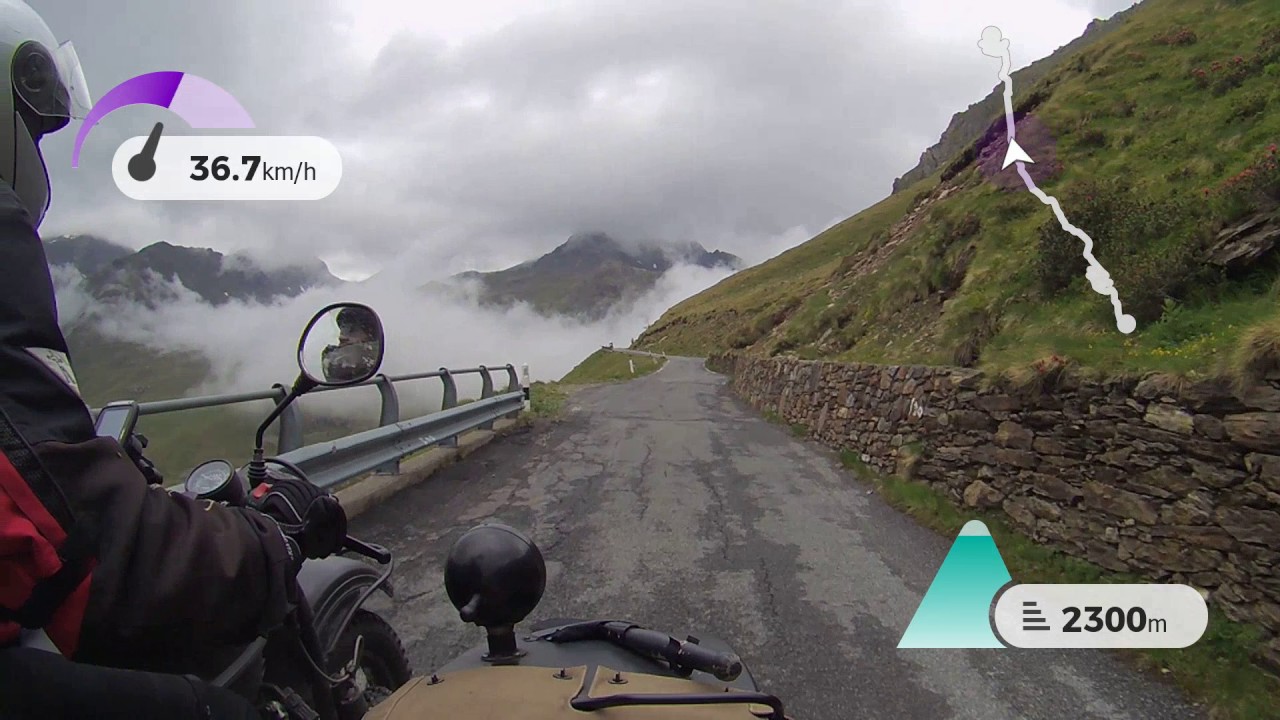 2017 06 27 Gavia Pass mit der Ural-Ranger