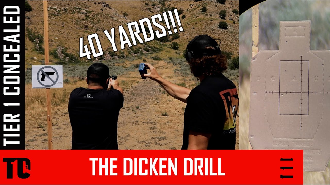 The Eli Dicken Shooting Drill - 10 Rounds, 15 Seconds, 40 Yards