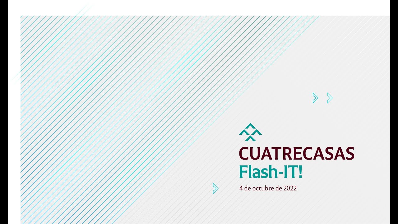 Novena sesión Flash IT!: Novedades en 20 minutos