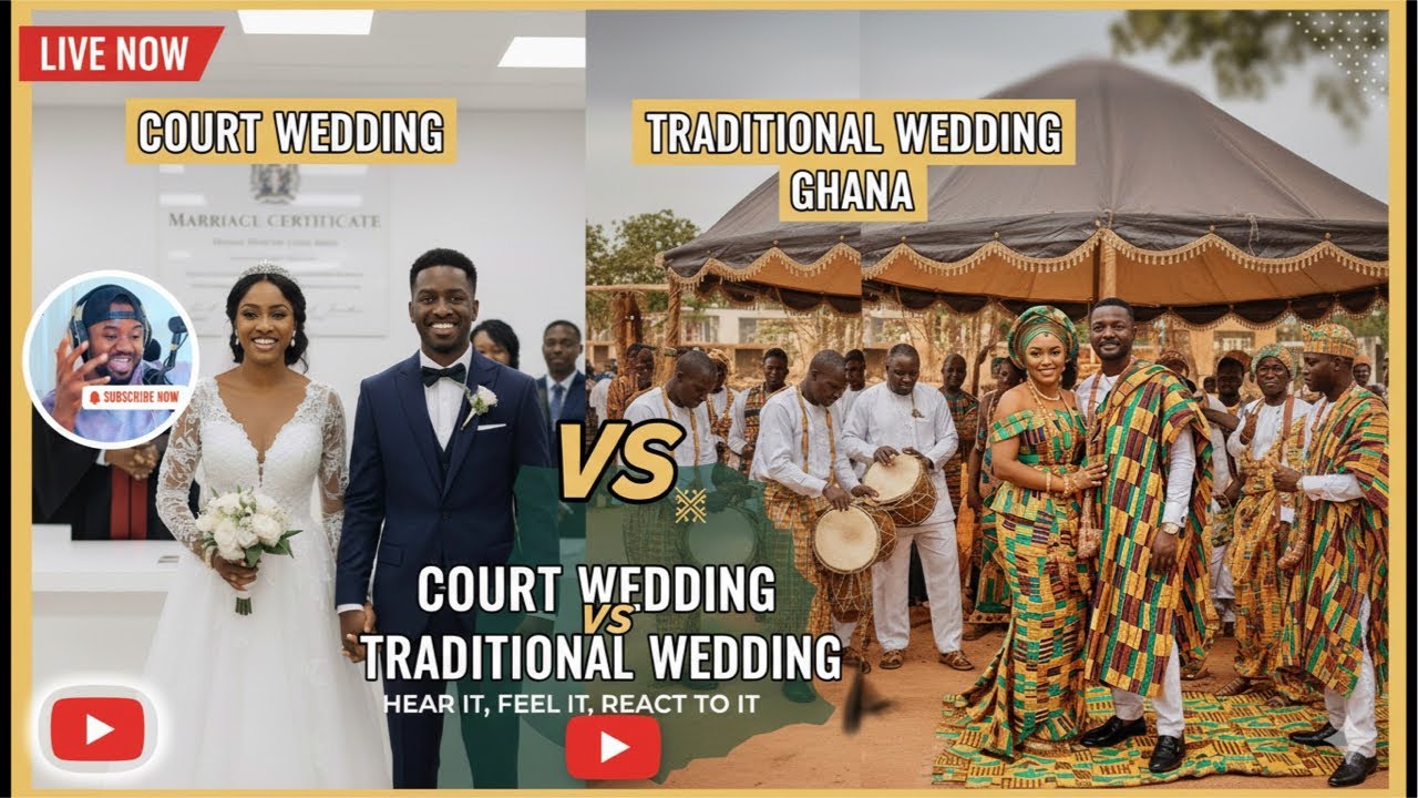 Court Wedding 💒 or Traditional 💍 — Which One Are You Going For? 🇬🇭 | Live Chat