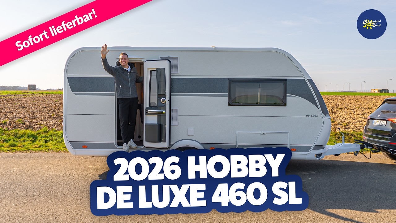 😎 JETZT NEU: 2026 Hobby De Luxe 460 SL | Caravan | Test & Kaufberatung - Camperland Bong