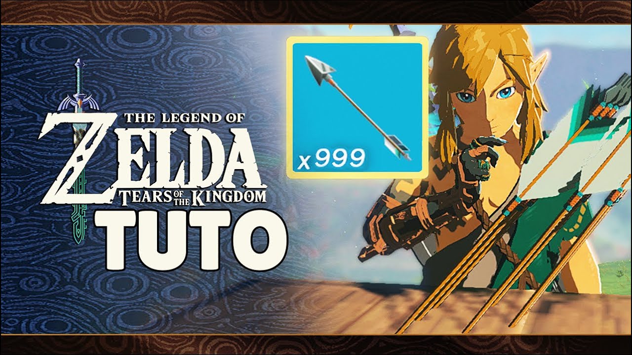 Comment OBTENIR des FLÈCHES ILLIMITÉES sur ZELDA TEARS OF THE KINGDOM !