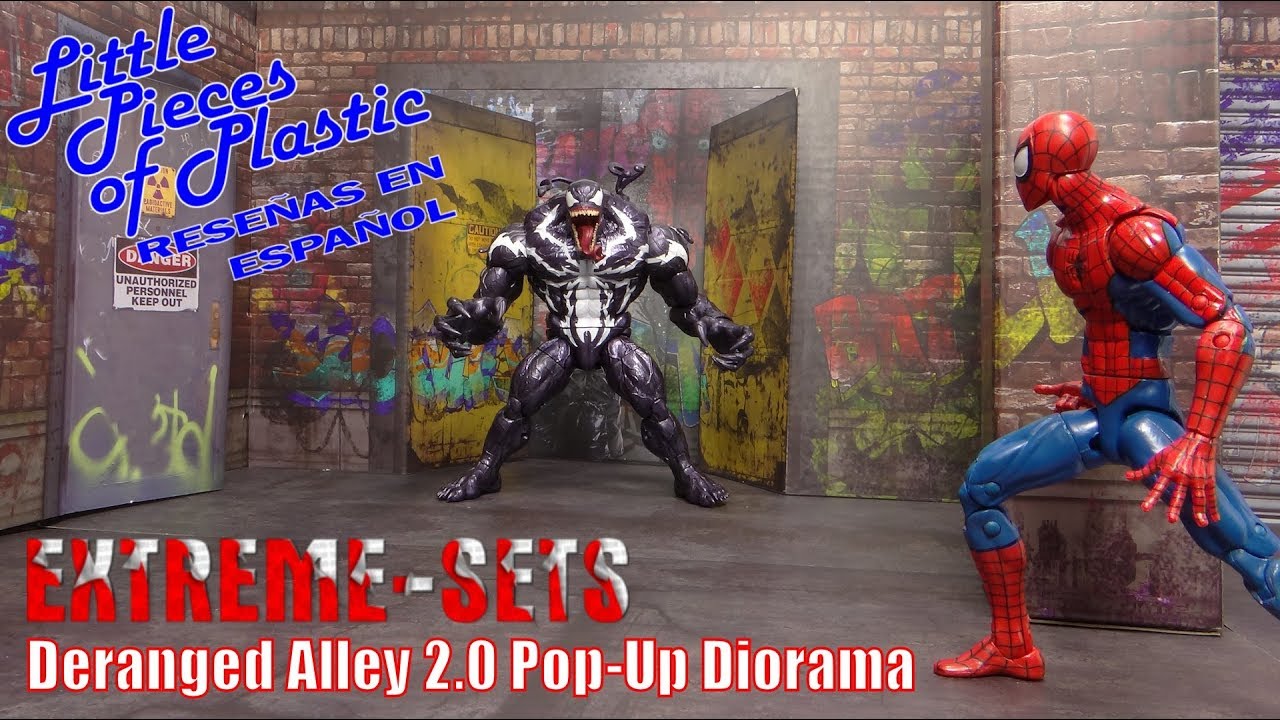 Extreme Sets Deranged Alley 2.0 Pop-Up Diorama Reseña Revisión Review Little Pieces Plastic
