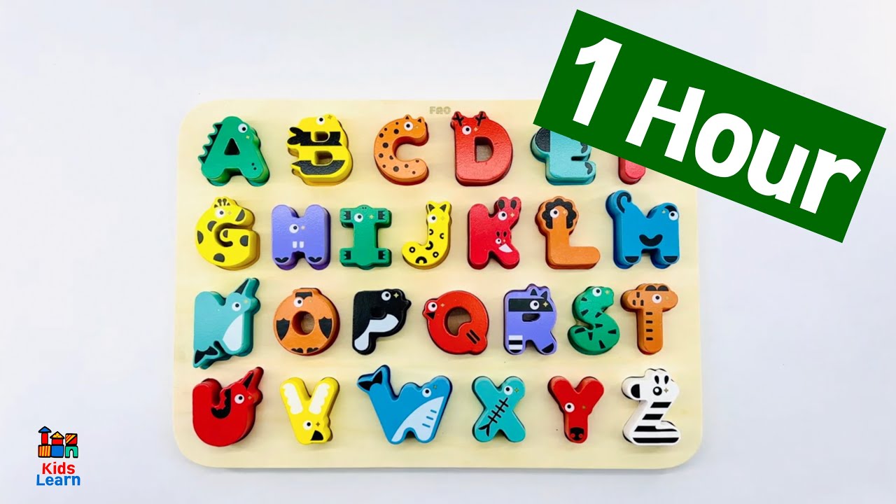 Ultimate ABC Learning for Toddlers, ABCD, Phonics, ABC SONG, ABC Toys, OVER 1 HOUR