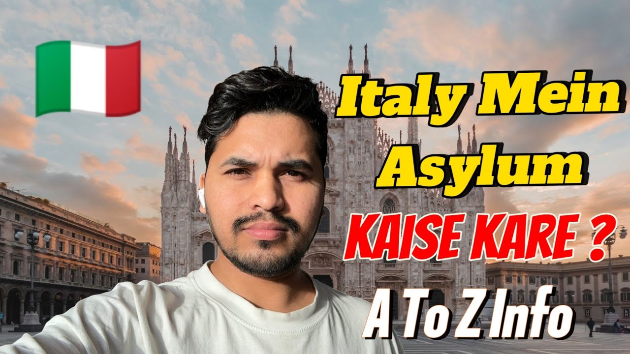 Italy 🇮🇹 Mein Asylum Kaise Kar Sakte Hai || खर्चा कितना होता है 🤔