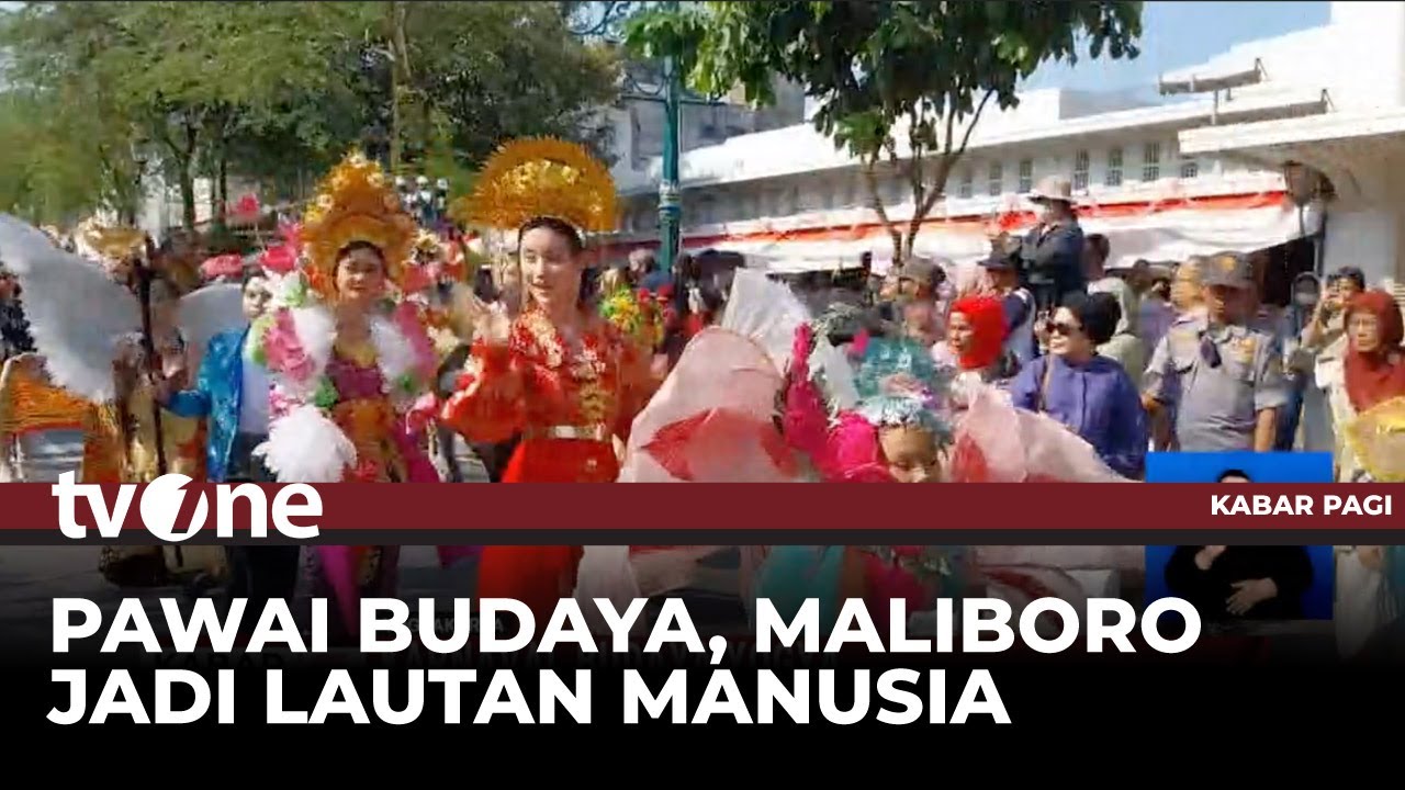 Karnaval Budaya Yogyakarta, Pamerkan Beragam Atraksi Kostum Karakter Unik | Kabar Pagi tvOne