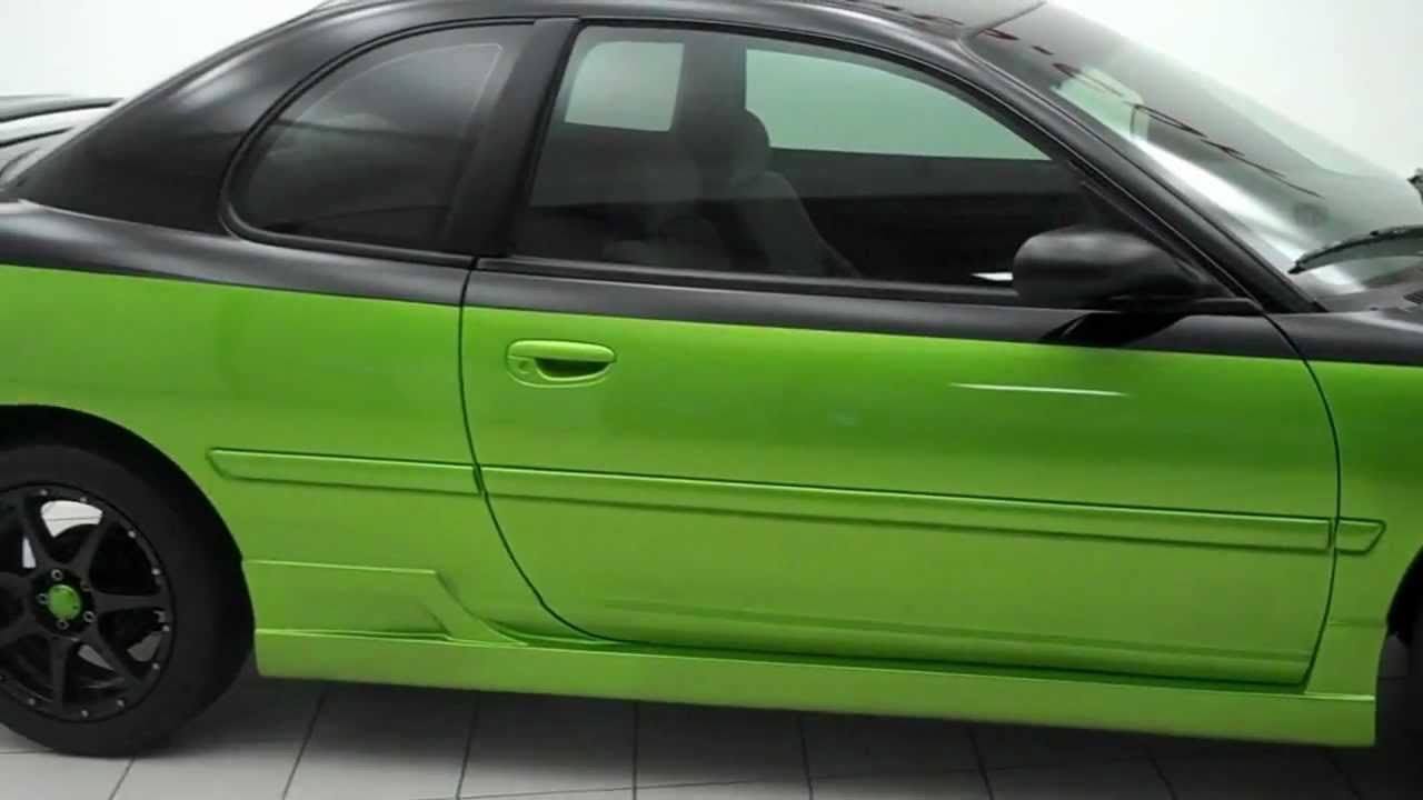 99 CUSTOM DODGE NEON     VIPER SNAKESKIN GREEN