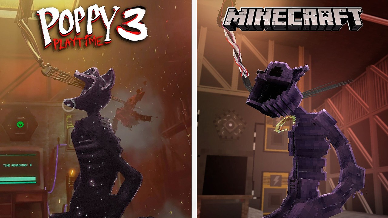 I Remade Full POPPY PLAY TIME 3 Inside Minecraft
