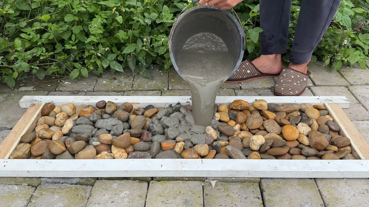 Amazing Cement Artworks at Home // Unique Invention and Easy to Make Cement Flower Pots at Home