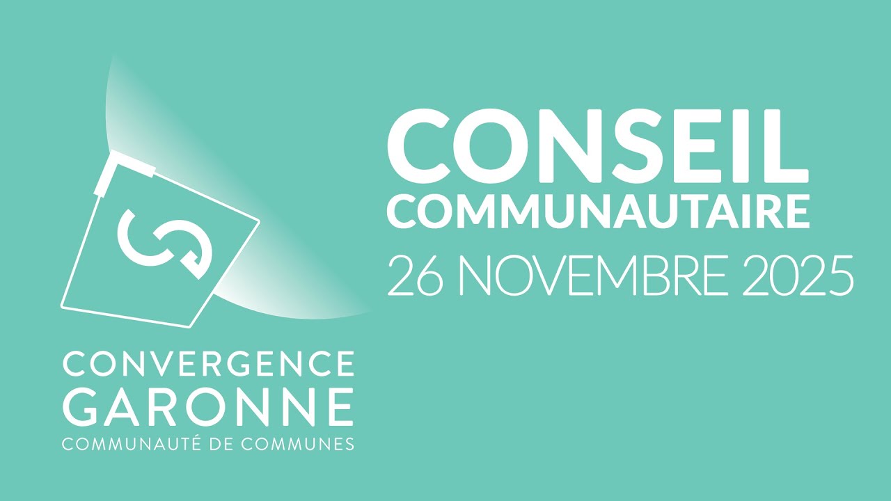 Conseil communautaire du 26 novembre 2025
