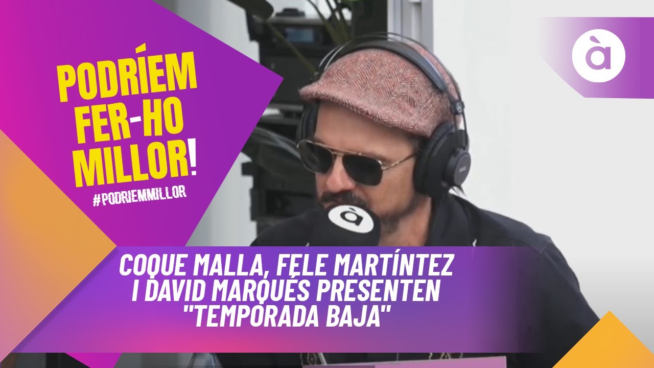 Coque Malla, Fele Martíntez i David Marqués presenten 