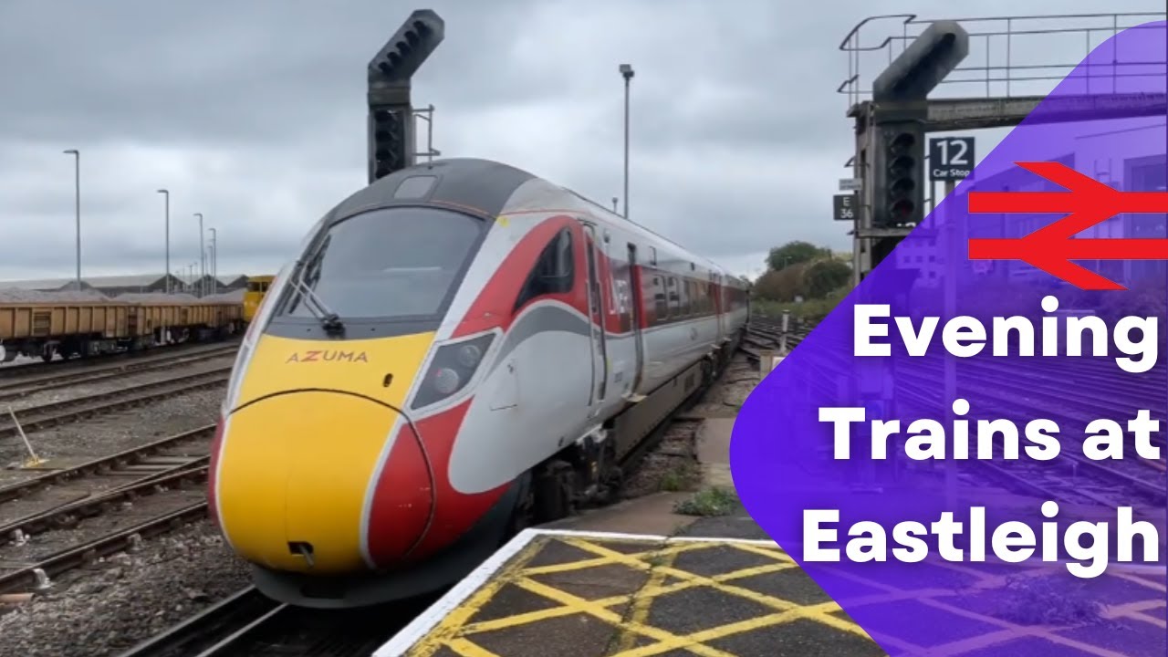 Evening Trains at Eastleigh. 14/10/2024, 16/10/2024 & 19/10/2024