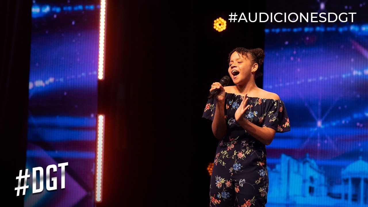 Con 12 a&ntilde;os, canta como toda una mujer | Dominicana&acute;s Got Talent 2019