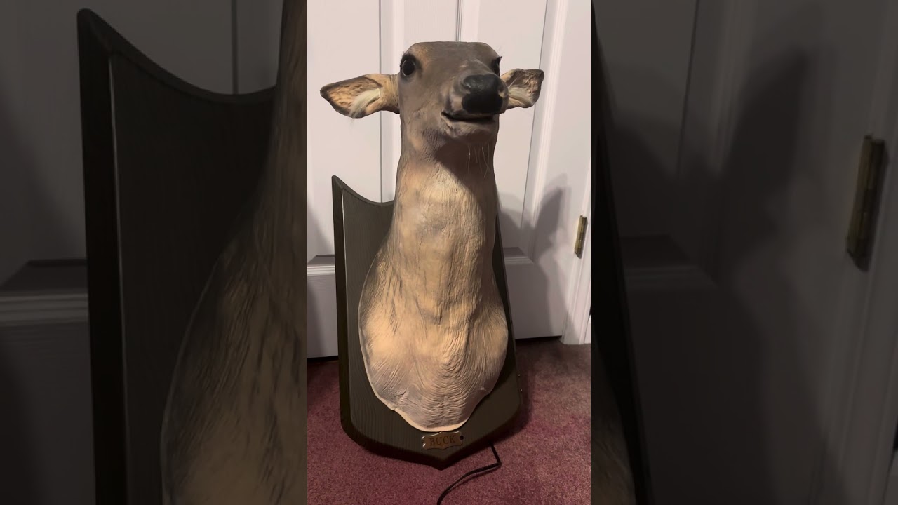 Gemmy 2005 Buck the Animated Trophy