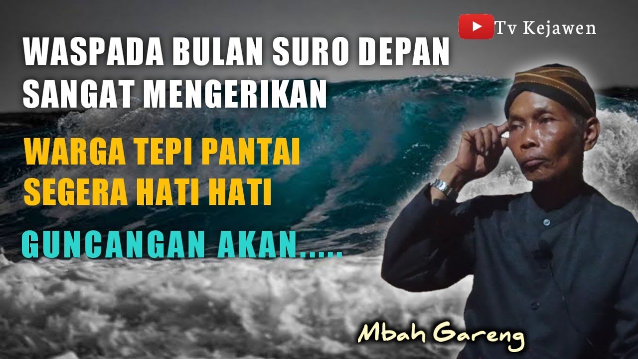 🔴 Guncangan Besar Berawal Dari Sini || Ngaji Jawa mbah Gareng