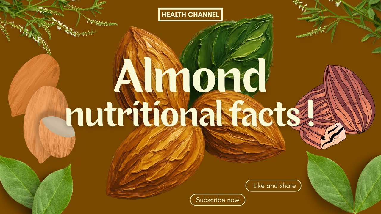 Almond nutritional facts !