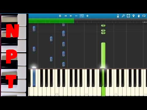 Shawn Mendes - Never Be Alone - Piano Tutorial - Synthesia - How To Play