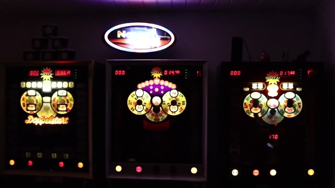 Geldspielautomaten Nova Doppelstart,Triumph und Doppel Jackpot 1.Video