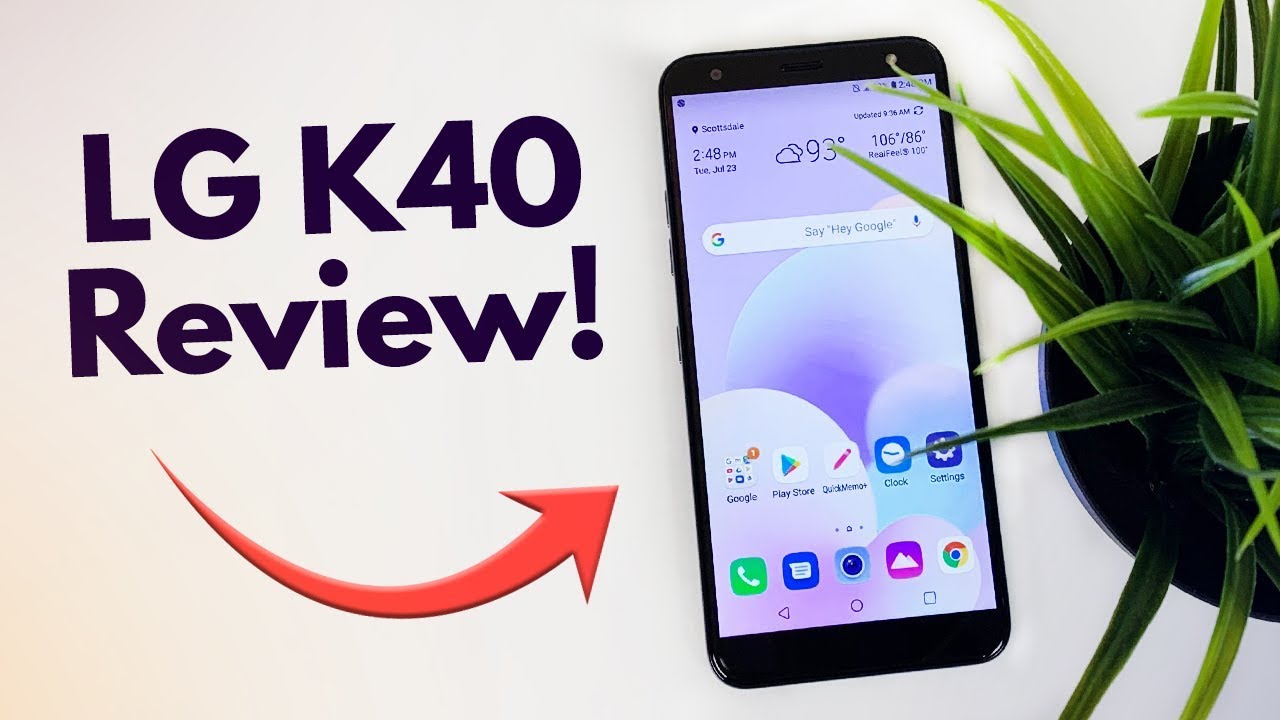 LG K40 - Complete Review! (New for 2019)