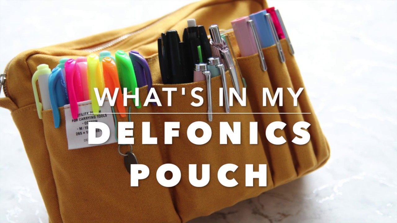 What's in my Delfonics Pouch