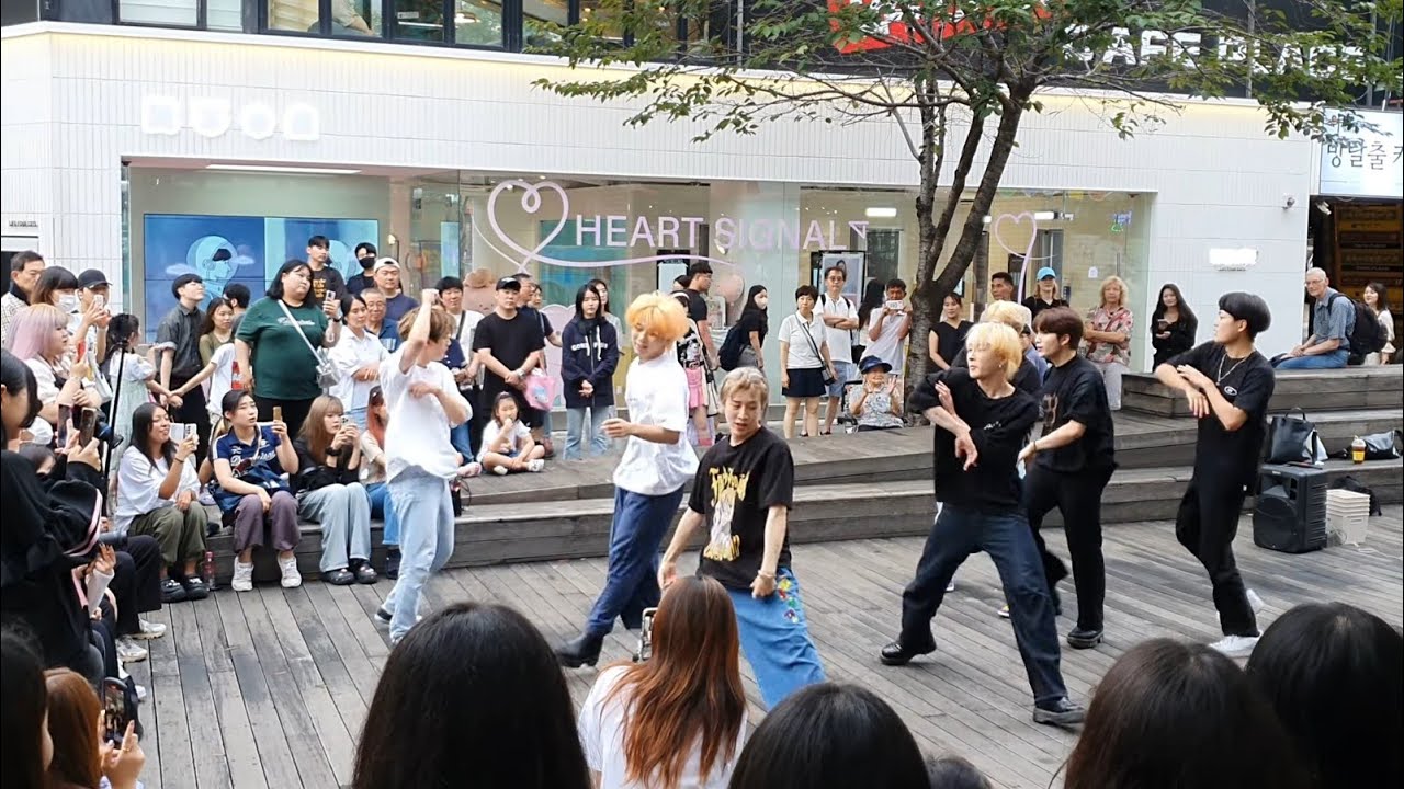 [STREET ARTIST] ANTARES. SINCHON BUSKING. 230812.