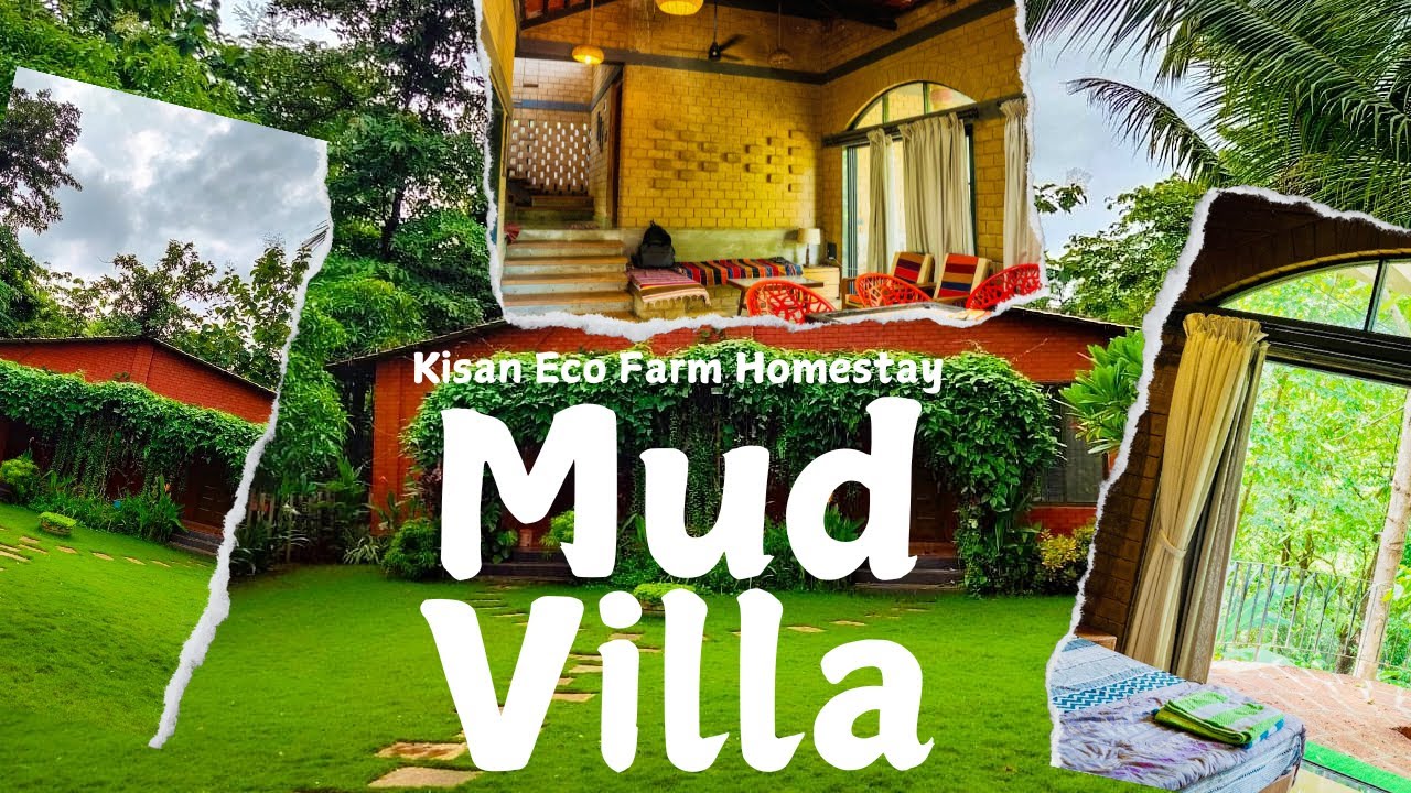 Unique Mud Villa Farmstay Near Mumbai | Kisan Eco Farm | Perfect Getaway