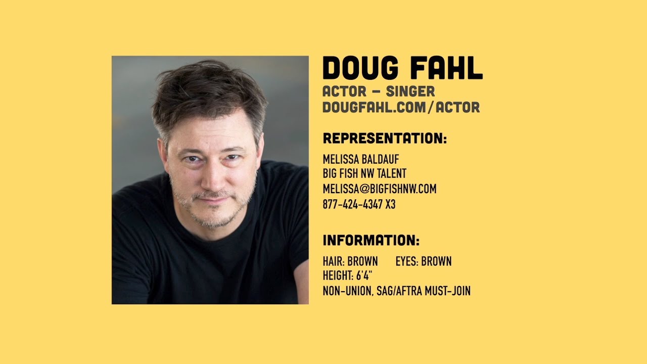 Doug Fahl - Acting Demo Reel